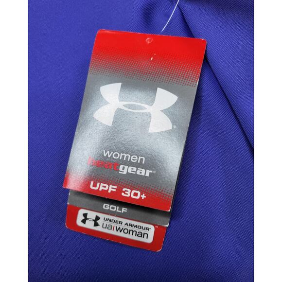 NWT Under Armour Women's Trump National Bedminster Sleeveless Golf Polo Size M - Picture 3 of 6